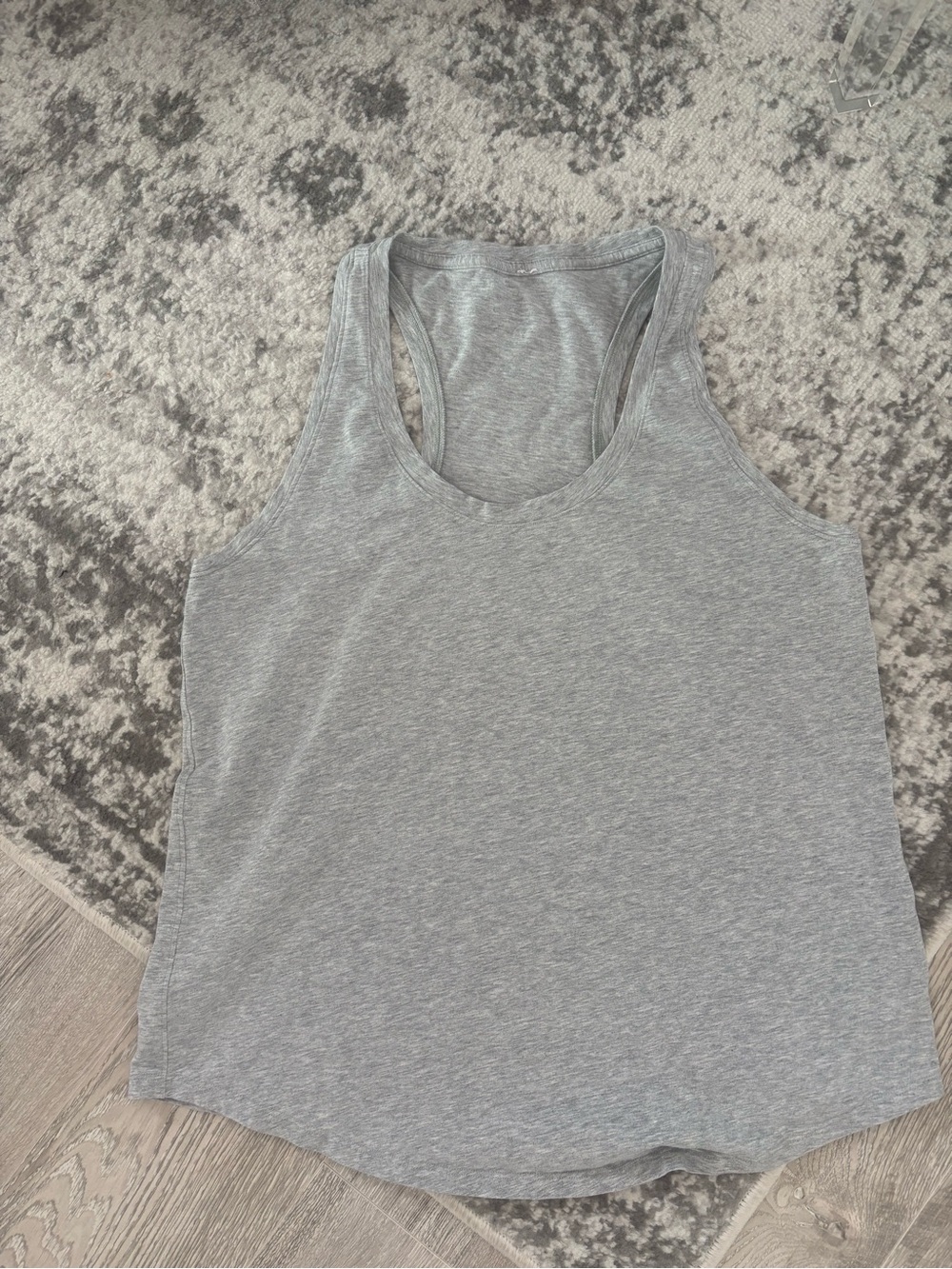 lululemon athletica Light Gray Racerback Tank